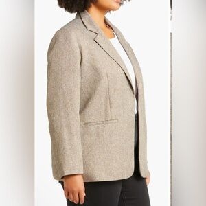 Treasure & Bond Open Front Blazer S